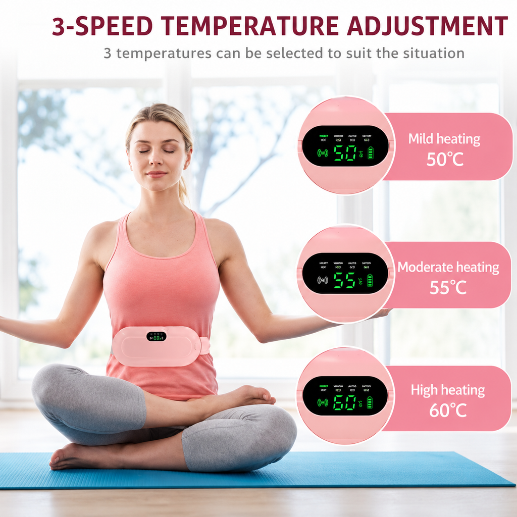 𝗣𝗲𝗿𝗶𝗼𝗱 𝗖𝗼𝗺𝗳𝗼𝗿𝘁 𝗕𝗲𝗹𝘁 | 𝗥𝗲𝗰𝗵𝗮𝗿𝗴𝗲𝗮𝗯𝗹𝗲 𝗛𝗲𝗮𝘁 & 𝗠𝗮𝘀𝘀𝗮𝗴𝗲