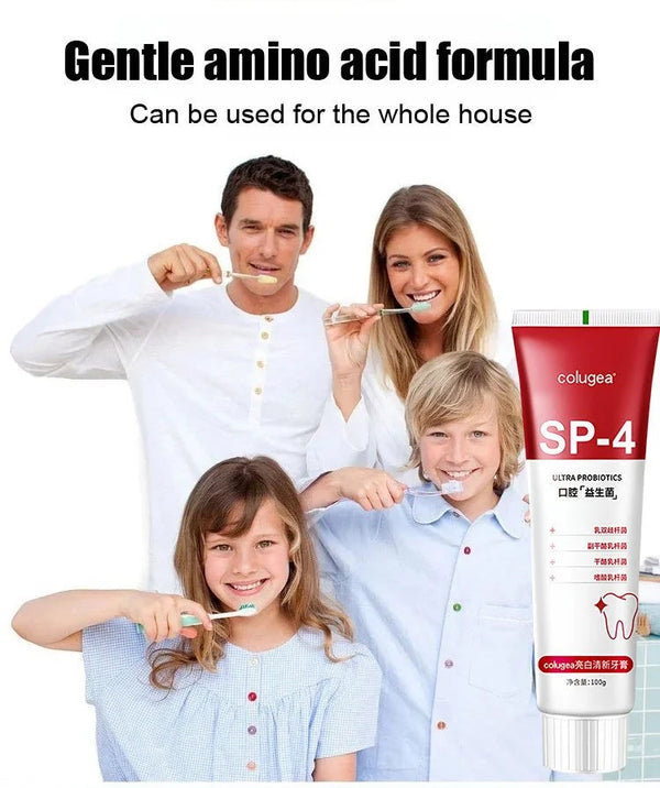 SP4 Ultra Whitening Probiotic Toothpaste (Pack of 2)